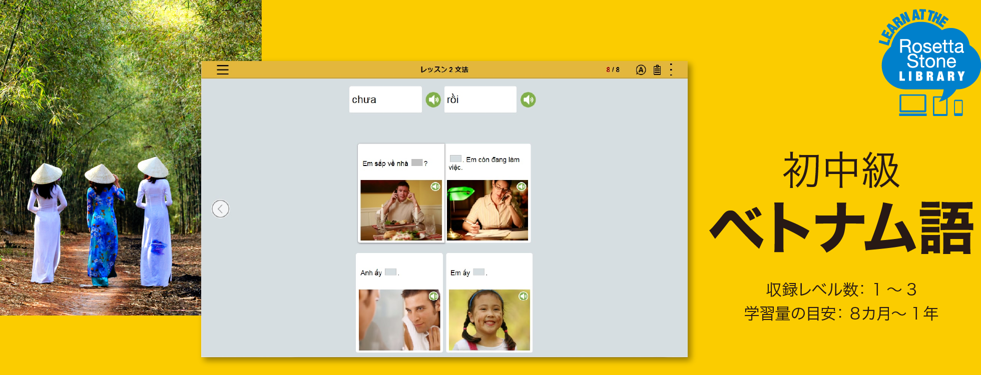 Rosetta Stone 未開封 ロゼッタストーン ベトナム語 レベル1